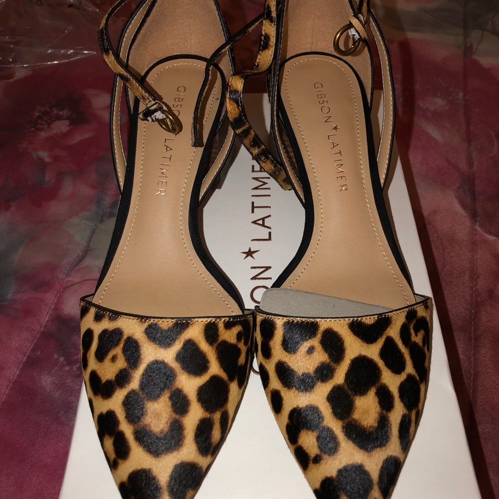 New! Gibson Latimer Leopard print shoes